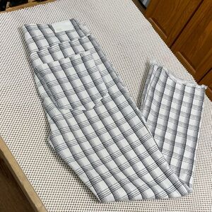 Paige Plaid Pants - Sz 29 - 8